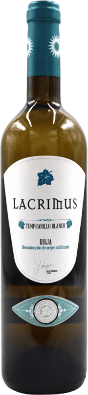 9,95 € Kostenloser Versand | Weißwein Rodríguez & Sanzo Lacrimus D.O.Ca. Rioja Spanien Tempranillo Weiß Flasche 75 cl