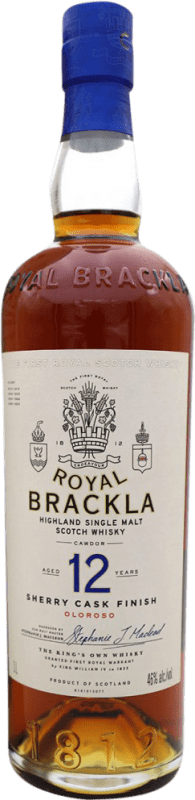 105,95 € Spedizione Gratuita | Whisky Single Malt Royal Brackla Regno Unito 12 Anni Bottiglia 1 L