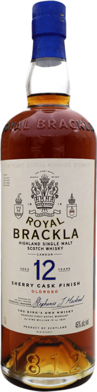 105,95 € Kostenloser Versand | Single Malt Whisky Royal Brackla Großbritannien 12 Jahre Flasche 1 L