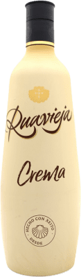 24,95 € Envío gratis | Crema de Licor Ruavieja Orujo España Botella 1 L