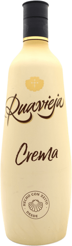 24,95 € Envío gratis | Crema de Licor Ruavieja Orujo España Botella 1 L