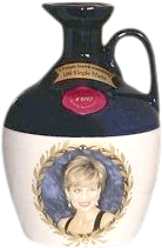 312,95 € Envoi gratuit | Whisky Blend Rutherford's Princess Diana Ceramic Porcelain — Porcelaine Céramique Royaume-Uni 70 cl Objet de Collection Non Destinée à la Consommation