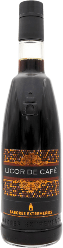 10,95 € Envio grátis | Licores Sabores Extremeños Café Espanha Garrafa 70 cl