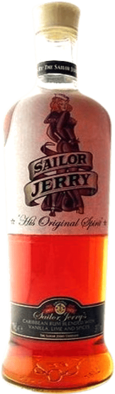 456,95 € Kostenloser Versand | Rum Sailor Jerry Rum WorldStar Award Winner Blended Großbritannien Flasche 70 cl