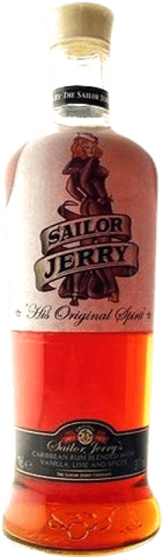 456,95 € Spedizione Gratuita | Rum Sailor Jerry Rum WorldStar Award Winner Blended Regno Unito Bottiglia 70 cl