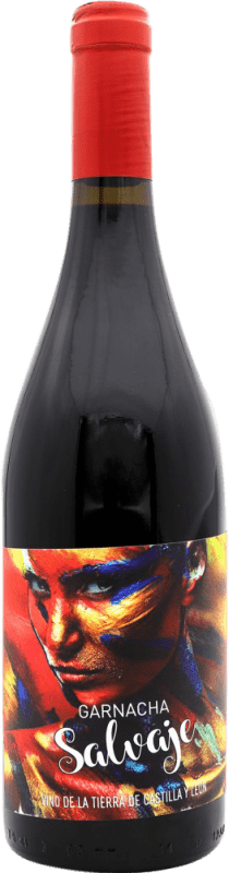 15,95 € Kostenloser Versand | Rotwein Salvaje I.G.P. Vino de la Tierra de Castilla y León Spanien Grenache Flasche 75 cl