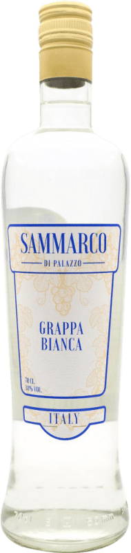 16,95 € Envio grátis | Aguardente Grappa Sammarco di Palazzo Itália Garrafa 70 cl