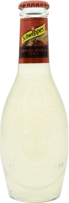 3,95 € Spedizione Gratuita | Bibite e Mixer Schweppes Ginger Beer & Chili Spagna Piccola Bottiglia 20 cl