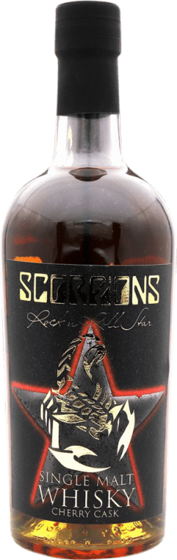 106,95 € 免费送货 | 威士忌单一麦芽威士忌 Scorpions 德国 瓶子 70 cl