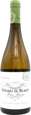 15,95 € Spedizione Gratuita | Vino bianco Señorío de Rubiós D.O. Rías Baixas Spagna Albariño Bottiglia 75 cl