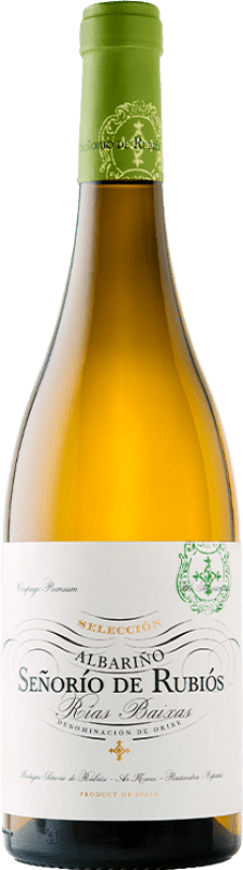 15,95 € 免费送货 | 白葡萄酒 Señorío de Rubiós D.O. Rías Baixas 西班牙 Albariño — 阿尔巴利诺 瓶装 75 cl