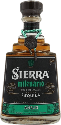 63,95 € 免费送货 | 龙舌兰 Sierra Milenario Añejo 墨西哥 瓶子 70 cl