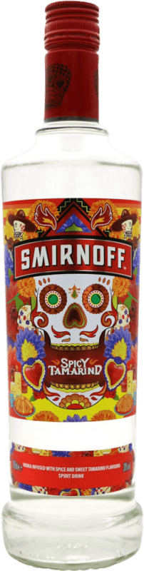 18,95 € Envio grátis | Vodca Smirnoff Spicy Tamarind Federação Russa Garrafa 70 cl