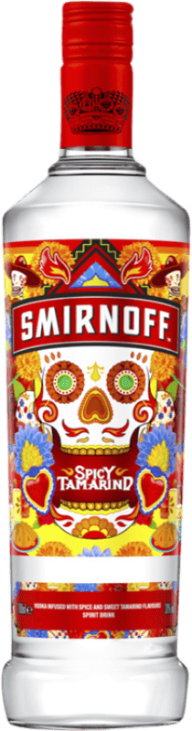 17,95 € Envío gratis | Vodka Smirnoff Rusia 70 cl Spicy — Picante, Tamarindo