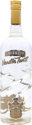 18,95 € 免费送货 | 伏特加 Smirnoff Vanilla Twist 俄罗斯联邦 瓶子 1 L