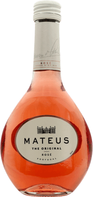 2,95 € Kostenloser Versand | Roséwein Sogrape Mateus Rosé I.G. Portugal Portugal Kleine Flasche 18 cl