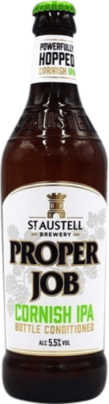 2,95 € Kostenloser Versand | Bier St. Austell Proper Job Cornish IPA — India Pale Ale Großbritannien Medium-Flasche 50 cl