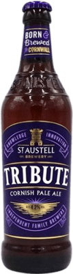 2,95 € Kostenloser Versand | Bier St. Austell Tribute Cornish Pale Ale Großbritannien Medium Flasche 50 cl