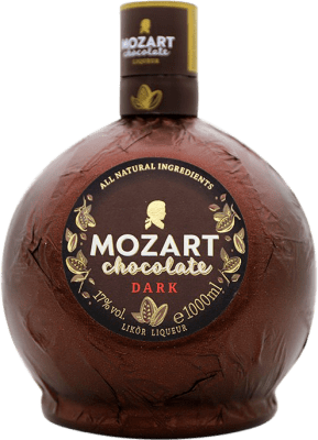 29,95 € 送料無料 | リキュールクリーム Suntory Mozart Chocolate Dark オーストリア ボトル 1 L