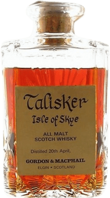 Single Malt Whisky Talisker Gordon & Macphail Edinburgh Crystal Decanter 70 cl