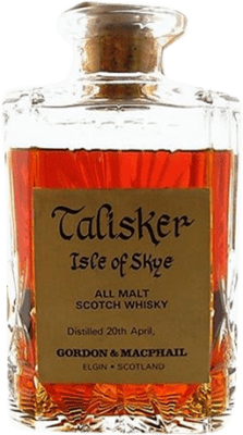 5 897,95 € Kostenloser Versand | Single Malt Whisky Talisker Gordon & Macphail Edinburgh Crystal Decanter — Dekanter Großbritannien 70 cl