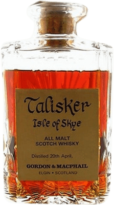 Single Malt Whisky Talisker Gordon & Macphail Edinburgh Crystal Decanter 70 cl