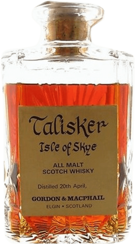 5 897,95 € Envoi gratuit | Single Malt Whisky Talisker Gordon & Macphail Edinburgh Crystal Decanter Royaume-Uni Bouteille 70 cl