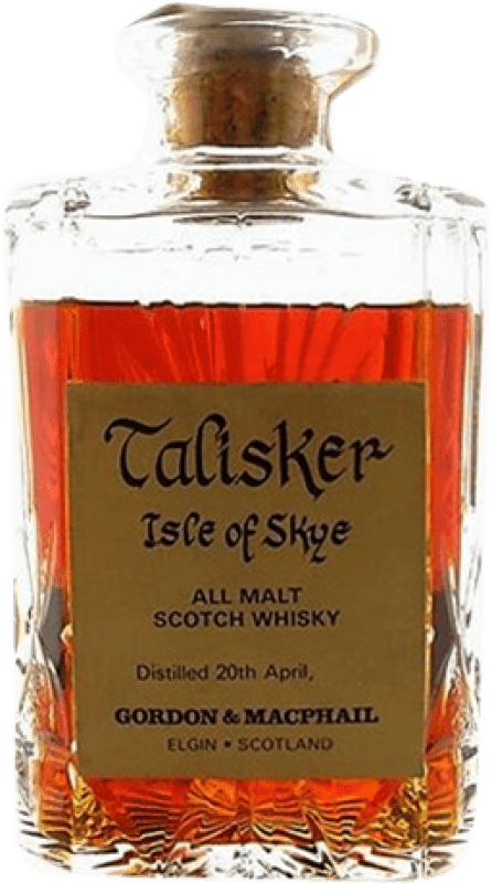 5 897,95 € Free Shipping | Single Malt Whisky Talisker Gordon & Macphail Edinburgh Crystal Decanter United Kingdom Bottle 70 cl
