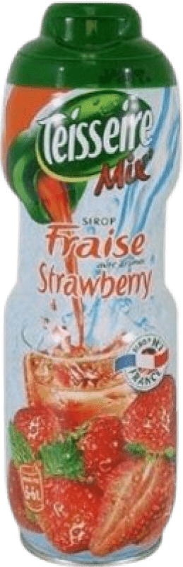 13,95 € Envio grátis | Schnapp Teisseire Sirope Fresa França Garrafa 60 cl