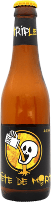 2,95 € Бесплатная доставка | Пиво Tete de Mort Triple Бельгия треть литровая бутылка 33 cl
