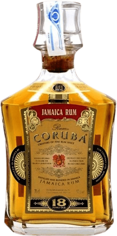 99,95 € Spedizione Gratuita | Rum The Rum Company Coruba Giamaica 18 Anni Bottiglia 70 cl