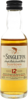 3,95 € Envío gratis | Whisky Single Malt The Singleton Reino Unido 12 Años Botellín Miniatura 5 cl Ejemplar Coleccionista No Apto para Consumo