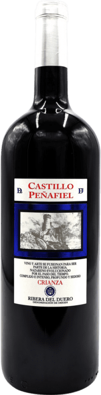 29,95 € 免费送货 | 红酒 Thesaurus Castillo de Peñafiel 岁 D.O. Ribera del Duero 西班牙 瓶子 Magnum 1,5 L