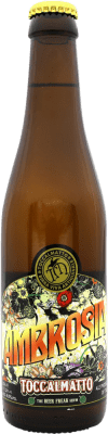 52,95 € Free Shipping | Beer Toccalmatto Ambrosia Italy Third-Liter Bottle 33 cl