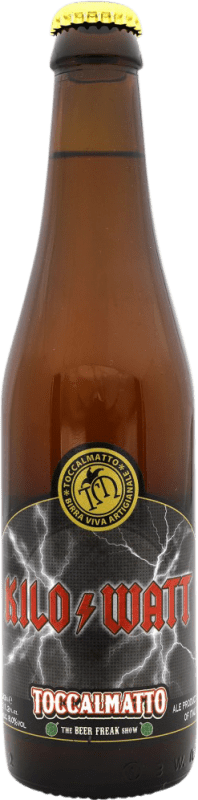 79,95 € Free Shipping | Beer Toccalmatto Kilowatt Italy Third-Liter Bottle 33 cl