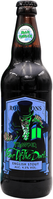 39,95 € 送料無料 | ビール Trooper Fear of the Dark イギリス ボトル Medium 50 cl