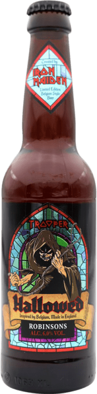 4,95 € Spedizione Gratuita | Birra Trooper Hallowed Regno Unito Bottiglia Terzo 33 cl