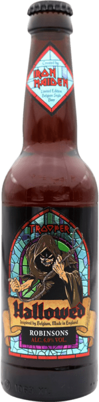 4,95 € 送料無料 | ビール Trooper Hallowed イギリス 3分の1リットルのボトル 33 cl