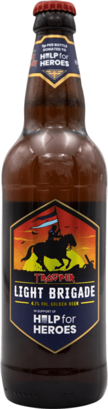 8,95 € Free Shipping | Beer Trooper Iron Maiden Light Brigade United Kingdom Medium Bottle 50 cl