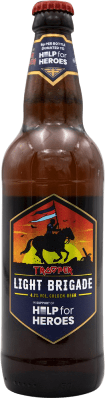 8,95 € 送料無料 | ビール Trooper Iron Maiden Light Brigade イギリス ボトル Medium 50 cl