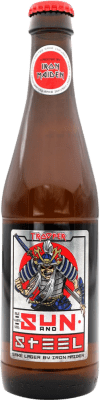 7,95 € Spedizione Gratuita | Birra Trooper Iron Maiden Sun and Steel Regno Unito Bottiglia Terzo 33 cl