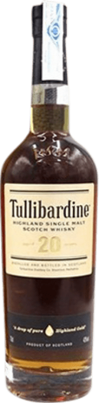 117,95 € Free Shipping | Whisky Single Malt Tullibardine United Kingdom 20 Years Bottle 70 cl