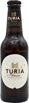 1,95 € 免费送货 | 啤酒 Turia Märzen. Tostada 西班牙 小瓶 25 cl