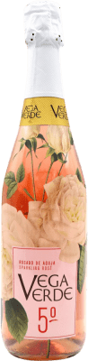 6,95 € Envío gratis | Espumoso Rosado Vegaverde España 75 cl