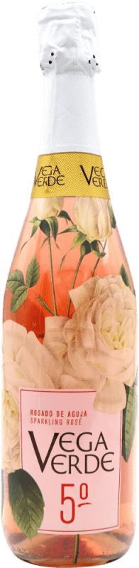 6,95 € Envio grátis | Espumante rosé Vegaverde Rosado Espanha Garrafa 75 cl