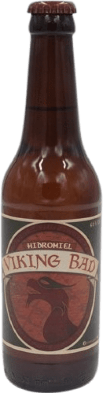 3,95 € Kostenloser Versand | Kräuterlikör Viking Bad Hidromiel Spanien Drittel-Liter-Flasche 33 cl