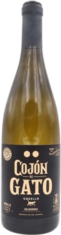 16,95 € Kostenloser Versand | Weißwein Vinos Divertidos Cojón de Gato D.O. Somontano Spanien Godello 75 cl