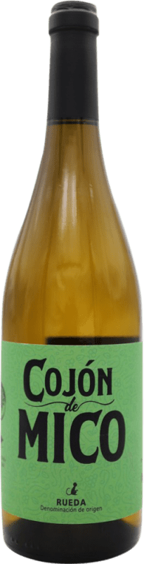 10,95 € Free Shipping | White Wine Vinos Divertidos Cojón de Mico D.O. Rueda Spain 75 cl