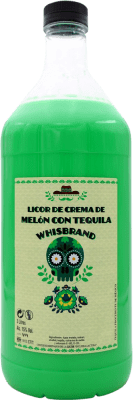 32,95 € Envío gratis | Tequila Whisbrand Crema México Botella Especial 3 L Melón, Tequila