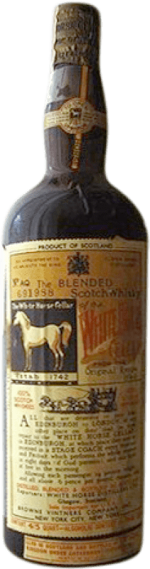 952,95 € Бесплатная доставка | Купажированный виски White Horse Коллекционный образец Объединенное Королевство бутылка 70 cl